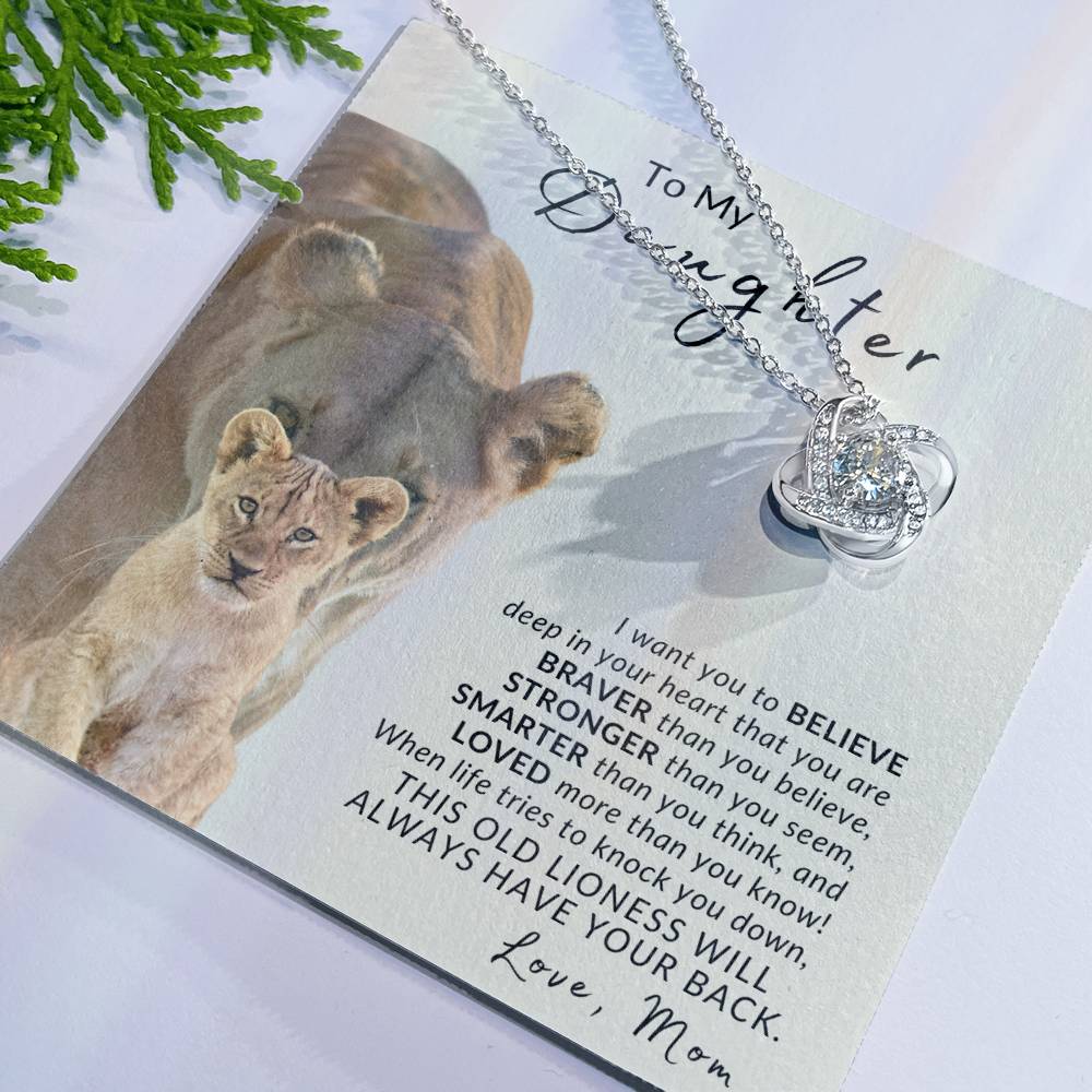 Lioness | Love Knot Necklace