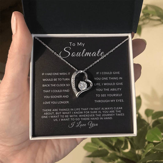 To My Soulmate | Forever Love Necklace